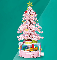 Árbol de navidad con bloques de construcción Árbol de navidad con bloques de construcción