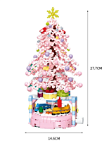 Árbol de navidad con bloques de construcción Árbol de navidad con bloques de construcción