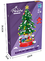 Árbol de navidad con bloques de construcción Árbol de navidad con bloques de construcción