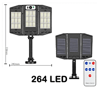 Panel de luces solares para exteriores Panel de luces solares para exteriores