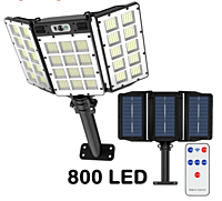 Panel de luces solares para exteriores Panel de luces solares para exteriores