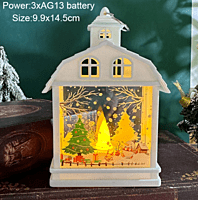 Adornos de linterna de viento LED de Navidad, Adornos de linterna de viento LED de Navidad,