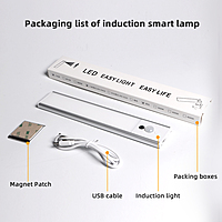 Luz LED de armario con Sensor de movimiento 20 cm Luz LED de armario con Sensor de movimiento 20 cm