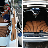 Alfombrilla de espuma EVA de imitación para cubierta de barco Alfombrilla de espuma EVA de imitación para cubierta de barco