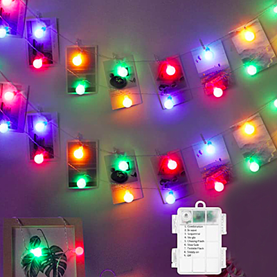 Cadena de luces para decoración del hogar, Navidad y Año Nuevo
