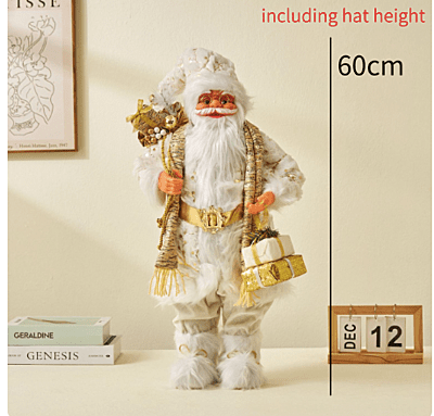 Muñecos de Papá Noel grandes de 60cm