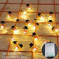 Luces LED Adornos Navideños 2M Luces LED Adornos Navideños 2M
