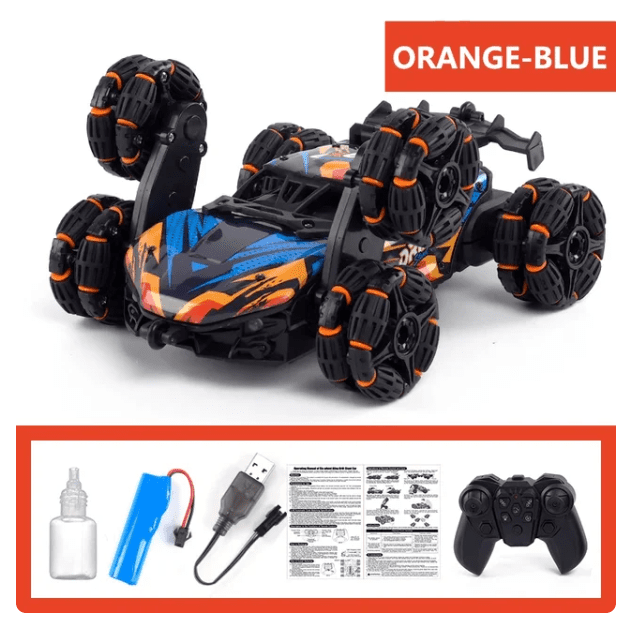 Coche de juguete teledirigido de seis ruedas Coche de juguete teledirigido de seis ruedas