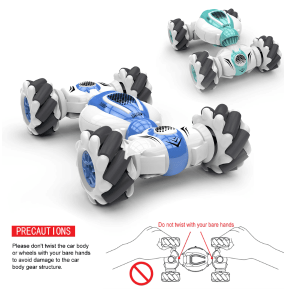 Coche acrobático 4WD RC con control remoto Coche acrobático 4WD RC con control remoto
