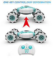 Coche acrobático 4WD RC con control remoto