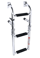 Escalera plegable marina de 3 escalones Escalera plegable marina de 3 escalones