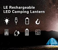 Lámpara Solar LED para tienda de campaña Lámpara Solar LED para tienda de campaña