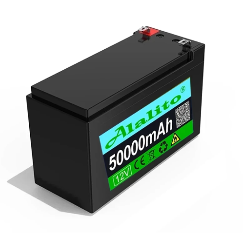 Batería de litio recargable para vehículo de energía solar, cargador de 12V, 50Ah, 18650, 12V Batería de litio recargable para vehículo de energía solar, cargador de 12V, 50Ah, 18650, 12V