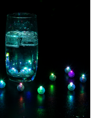 Lámpara LED de bola redonda pequeña para Decoración