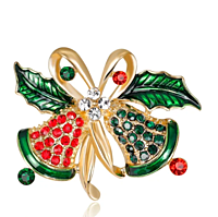 Broche de esmalte de Navidad Broche de esmalte de Navidad