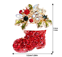 Broche de esmalte de Navidad Broche de esmalte de Navidad