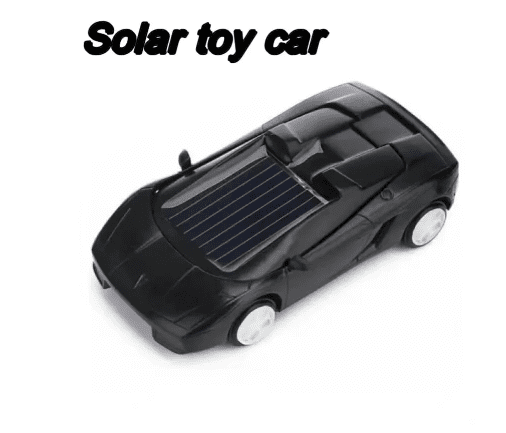Pequeño coche deportivo con energía solar Pequeño coche deportivo con energía solar