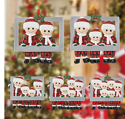 Colgante de Navidad para el hogar, adorno Personal familiar para el árbol
