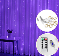 Guirnalda de luces LED con Control remoto USB Guirnalda de luces LED con Control remoto USB