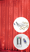 Guirnalda de luces LED con Control remoto USB Guirnalda de luces LED con Control remoto USB