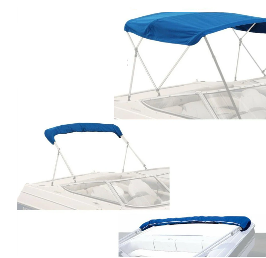 Cubierta de barco 600D, LONA DE REPUESTO superior Bimini de 4 arcos Cubierta de barco 600D, LONA DE REPUESTO superior Bimini de 4 arcos