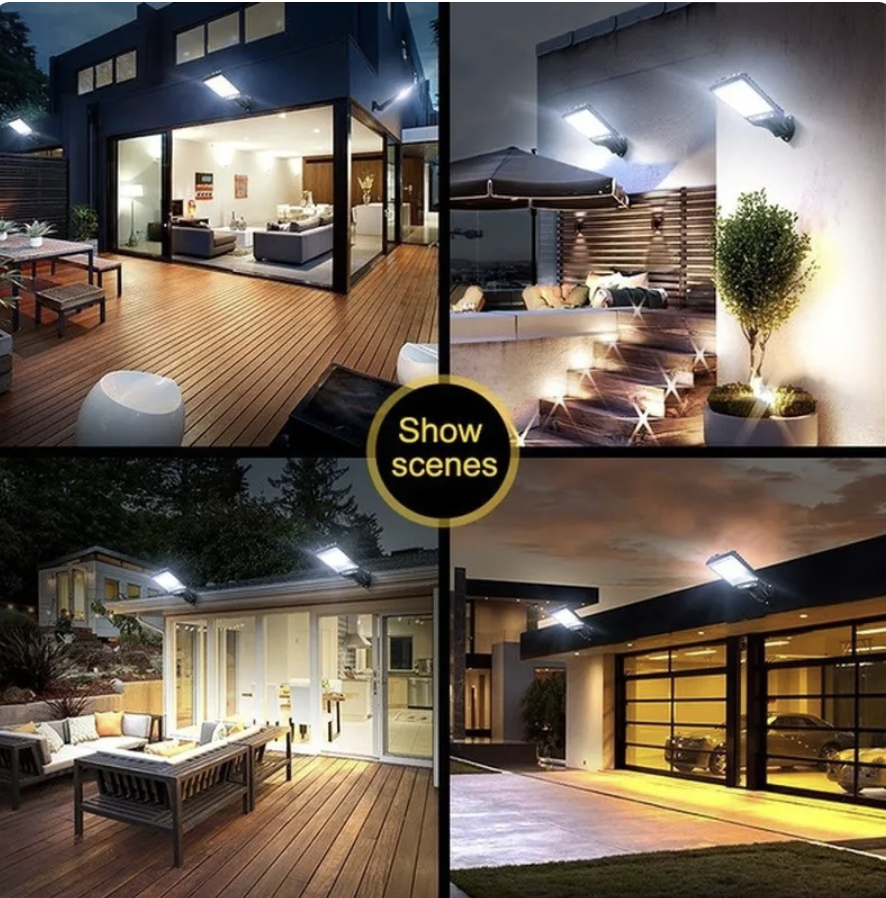 SL- 144 Luz Solar Led para exteriores con Control remoto SL- 144 Luz Solar Led para exteriores con Control remoto