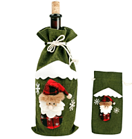 funda navideña para botella funda navideña para botella
