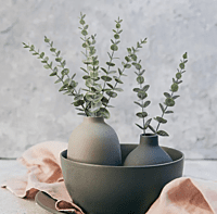 Plantas artificiales de hojas de eucalipto Plantas artificiales de hojas de eucalipto