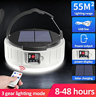 Lámpara Solar LED para tienda de campaña Lámpara Solar LED para tienda de campaña