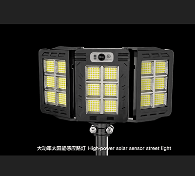 Panel de luces solares para exteriores