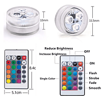 Luces Led sumergibles impermeables Luces Led sumergibles impermeables