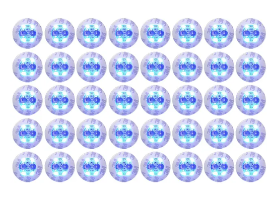 Posavasos LED luminoso de 40 piezas para decoración, pegatinas para botella Posavasos LED luminoso de 40 piezas para decoración, pegatinas para botella