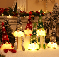 Muñeco sin rostro de Gnomo brillante para Navidad Muñeco sin rostro de Gnomo brillante para Navidad