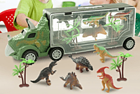 Coche de transporte de dinosaurios Coche de transporte de dinosaurios