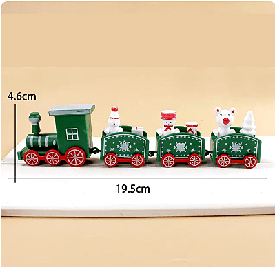 Tren de Navidad de plás tico