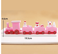 Tren de Navidad de plás tico Tren de Navidad de plás tico