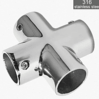 Conector de tubo de acero inoxidable 316, súper anticorrosión Conector de tubo de acero inoxidable 316, súper anticorrosión