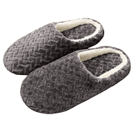 Zapatillas de algodón para hombres y mujeres, zapatos antideslizantes Zapatillas de algodón para hombres y mujeres, zapatos antideslizantes